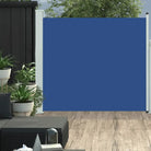 Zijdelings Parasol voor Privacy en Bescherming op Terras of Balkon - Blauw / 170 x 300 cm / 1 - Parasols