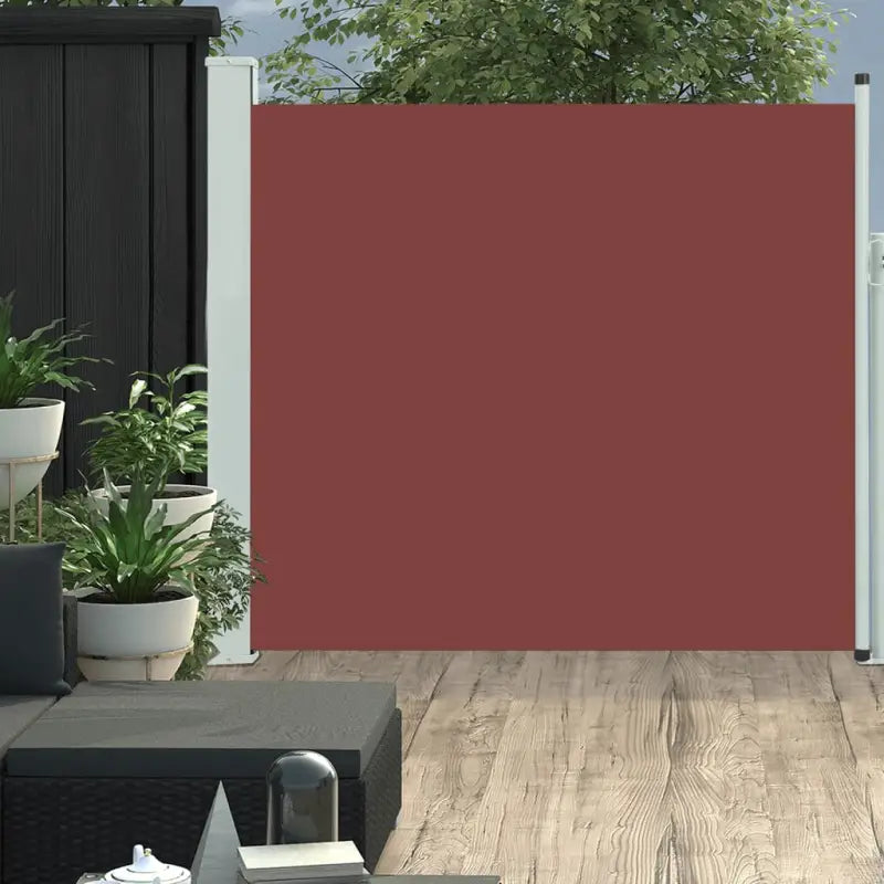 Zijscherm voor terras en balkon met privacy en windbescherming - Bruin / 170 x 300 cm / 1 - Parasols en zonneschermen
