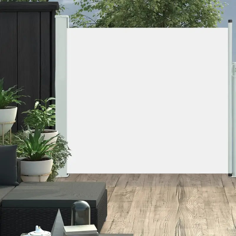 Zijscherm voor terras en balkon met privacy en windbescherming - Crème / 170 x 300 cm / 1 - Parasols en zonneschermen