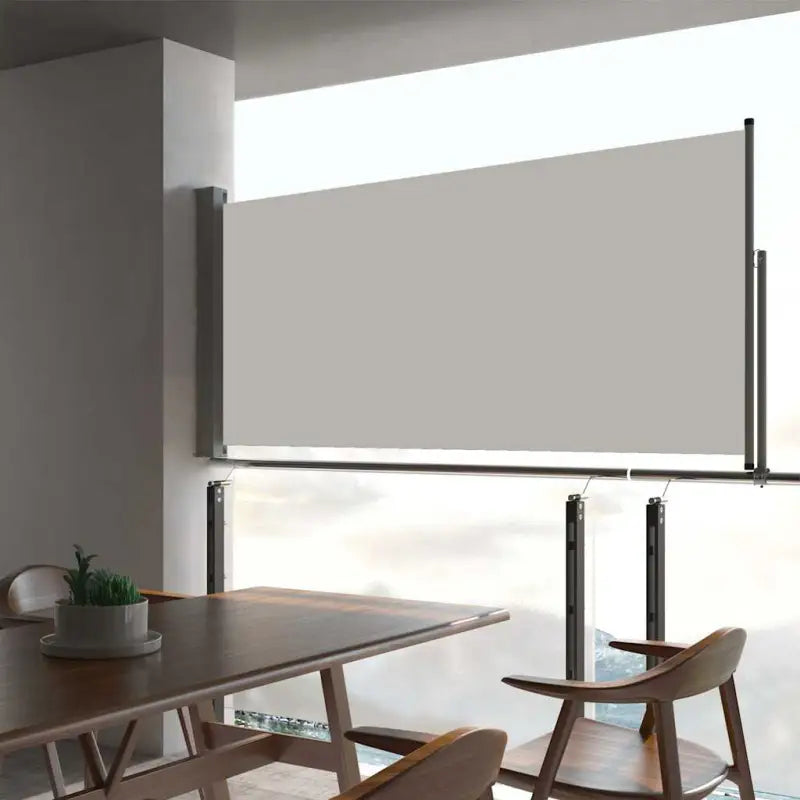Zijscherm voor terras en balkon voor privacy en bescherming - Crème / 60 x 300 cm / 1 - Parasols en zonneschermen