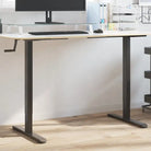 Zit-sta bureauframe voor een elegante en stabiele werkplek - Zwart - Bureaus