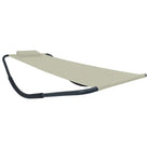 Zonlounger voor tuin terras en strand van weerbestendig oxford stof - Tuinbedden
