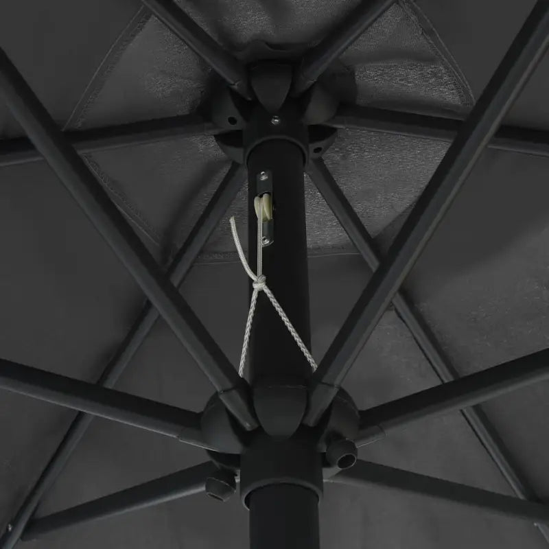 Zonneparasols met aluminium paal geschikt voor zware regenval - Parasols en zonneschermen