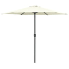 Zonneparasols met aluminium paal geschikt voor zware regenval - Zandwit / 1 - Parasols en zonneschermen