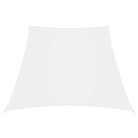 Zonnescherm van pu-gecoat oxford stof voor tuin en terras - Wit / 3/5 x 4 m / 1 - Parasols en zonneschermen