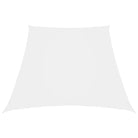 Zonnescherm van pu-gecoat oxford stof voor tuin en terras - Wit / 4/5 x 4 m / 1 - Parasols en zonneschermen