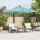 Zonnescherm voor schaduw en uv-bescherming - Blauw / 269 x 269 x 235 cm / 1 - Parasols en zonneschermen
