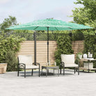 Zonnescherm voor schaduw en uv-bescherming - Groen / 290 x 290 x 238 cm / 1 - Parasols en zonneschermen