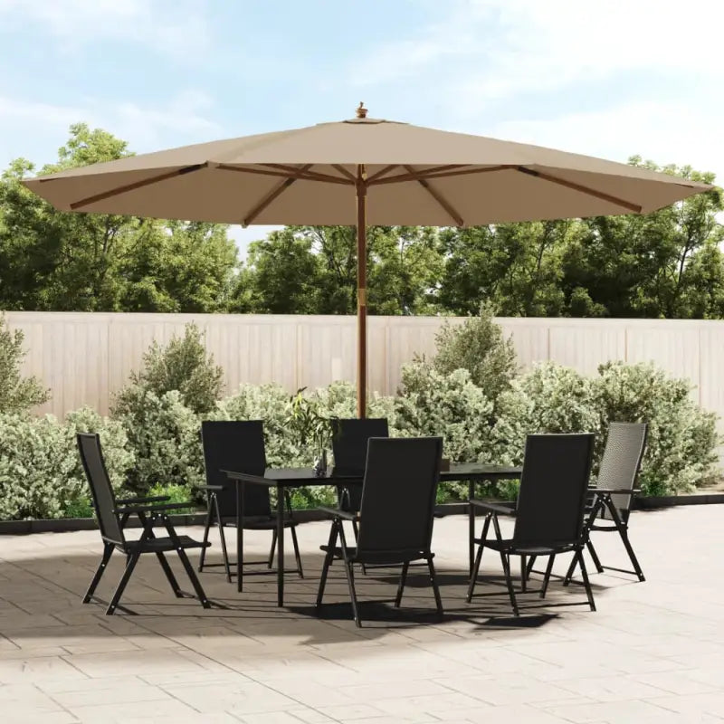 Zonnetapijt zorg ervoor op een vlakke ondergrond met kleine onderdelen - Taupe - Parasols en zonneschermen