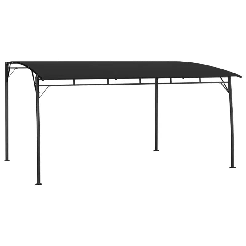 Zonnewiezel voor tuinfeest met stevig metalen frame - Antraciet / 4 x 3 x 2.55 m / 1 - Partytenten & prieëlen