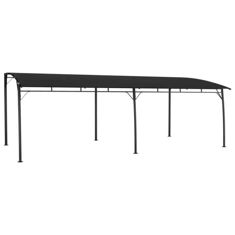 Zonnewiezel voor tuinfeest met stevig metalen frame - Antraciet / 6 x 3 x 2.55 m / 1 - Partytenten & prieëlen