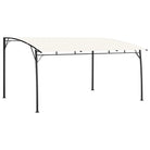 Zonnewiezel voor tuinfeest met stevig metalen frame - Crème / 4 x 3 x 2.55 m / 1 - Partytenten & prieëlen