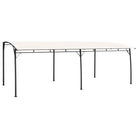 Zonnewiezel voor tuinfeest met stevig metalen frame - Crème / 6 x 3 x 2.55 m / 1 - Partytenten & prieëlen