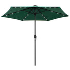 Zorg ervoor dat je parasol stevig staat op een vlakke ondergrond - Groen / 1 - Parasols en zonneschermen