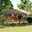 Zware Regen Beste Partytent voor Buiten Evenementen - Bruin / 1 / Zonder zijwand - Partytenten & prieëlen