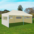 Zware Regen Beste Partytent voor Buiten Evenementen - Crème / 1 / met 4 zijwanden - Partytenten & prieëlen