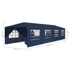Zware regen bestendige partytent voor tuinfeest en terrasgebruik - Blauw - Partytenten & prieëlen