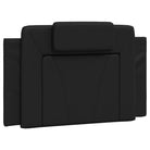Zwart bedframe met hoofdeinde en multiplex lattenbodem voor comfortabel slapen - Bedden & bedframes
