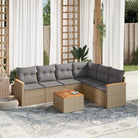 Zwart gepoedercoat staal tuinset met waterdichte tas voor ontspannen buitenleven - Beige en grijs / Met tafel - Tuinsets