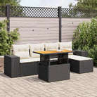 Zwart loungeset met gepoedercoat staal en waterdichte tas voor buiten - Tuinsets