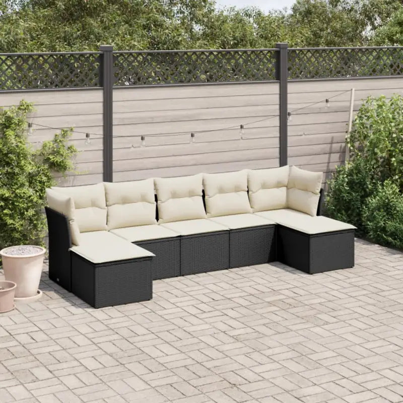 Zwart loungeset met waterdichte tas en gepoedercoat staal afmetingen - Tuinsets