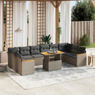 Zwart materiaal loungeset met gepoedercoat staal en comfortabele afmetingen - Grijs - Tuinsets