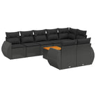 Zwart materiaal loungeset met waterdichte tas en gepoedercoated staal - Tuinsets
