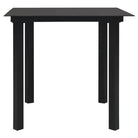Zwart materiaal Tuinset met gepoedercoat staal en duurzaam PVC-rattan - 5 - Tuinsets
