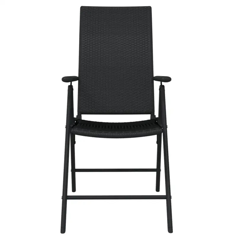 Zwart materiaal tuinset voor een stijlvolle buitenruimte - Tuinsets