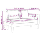 Zwarte chaise longue met comfortabel kussen voor ultiem relaxen - Chaises longues