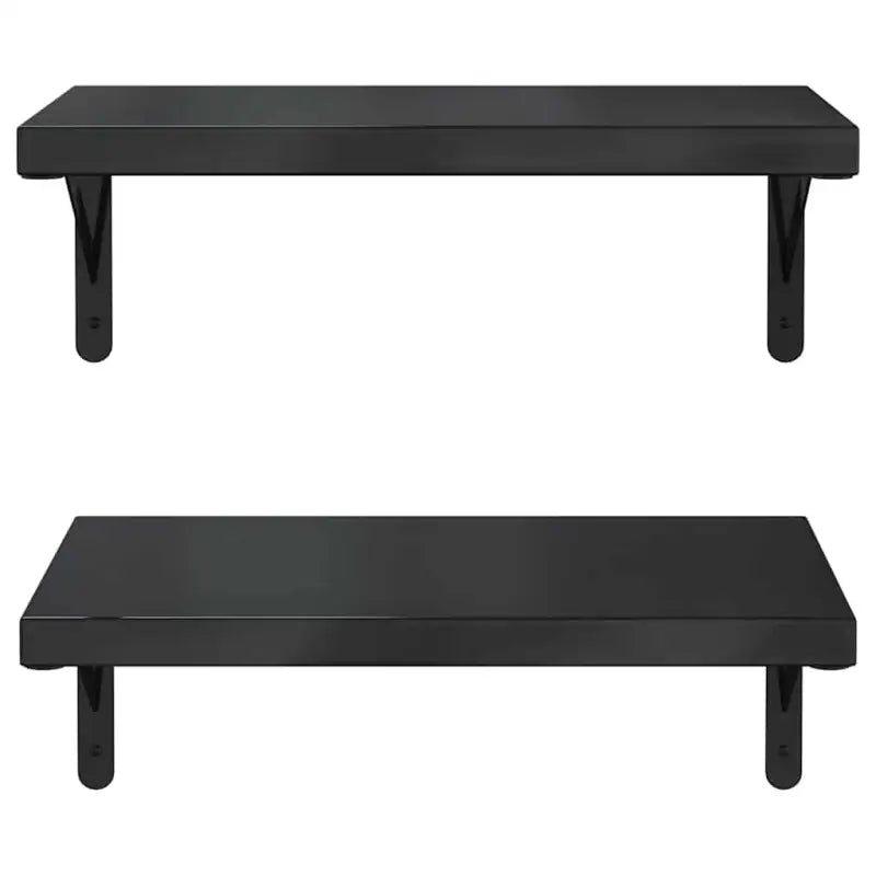 Zwarte coating dikte wandplanken van roestvrijstaal met zwart materiaal - Wandplanken