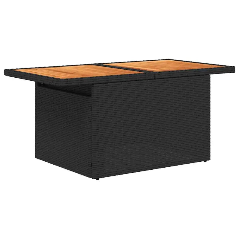 Zwarte loungeset met gepoedercoat staal en waterdichte tas voor buitenbeleving - Tuinsets