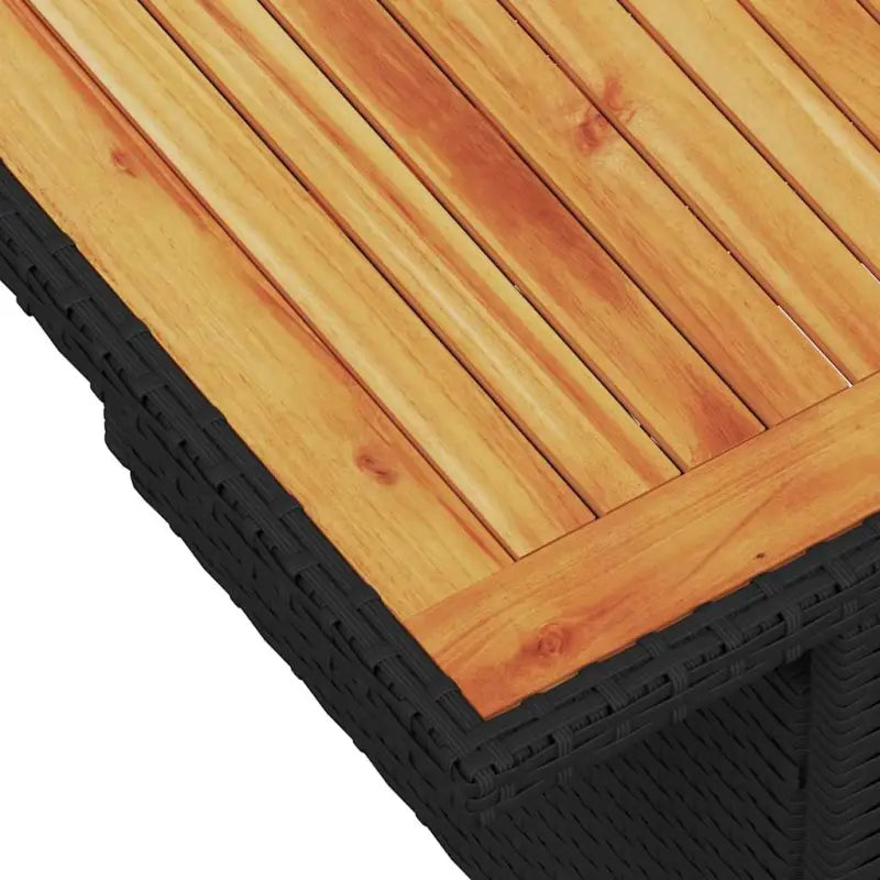 Zwarte loungeset met gepoedercoat staal en waterdichte tas voor buitenbeleving - Tuinsets