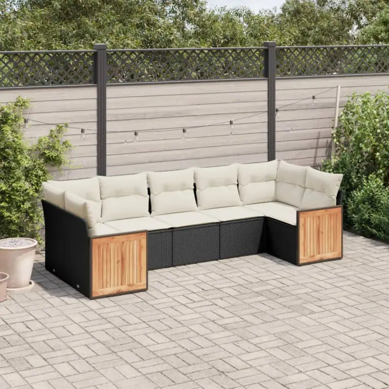Zwarte tuinset met gepoedercoat staal en waterdichte tas - Tuinsets