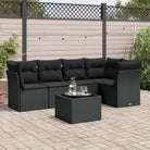 Zwarte tuinset met gepoedercoat staal en waterdichte tas voor buiten - Zwart / Met tafel - Tuinsets