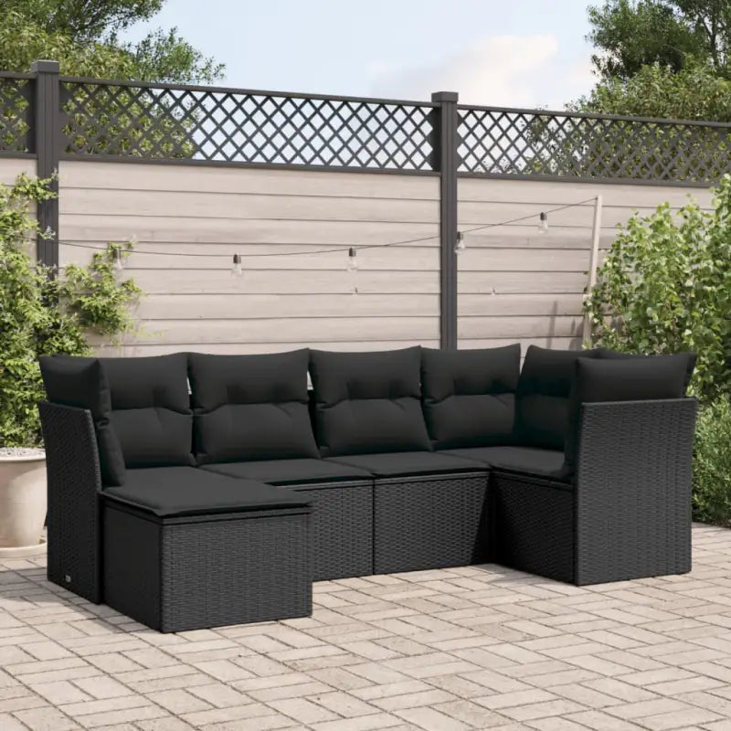 Zwarte tuinset met gepoedercoat staal en waterdichte tas - Zwart / Zonder tafel - Tuinsets