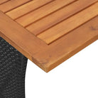 Zwarte tuinset met wasbare hoes en gepoedercoat staal - Tuinsets
