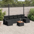 Zwarte tuinset met waterdichte tas en gepoedercoat staal voor buitenplezier - Tuinsets