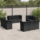 Zwarte tuinset met waterdichte tas en gepoedercoat staal comfortabel buiten - Zwart / Zonder tafel - Tuinsets