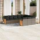 Zwarte tuinset van gepoedercoat staal met waterdichte zak voor buitenplezier - Grijs / Zonder tafel - Tuinsets