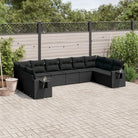 Zwarte tuinset van gepoedercoat staal voor comfortabel buitengebruik - Zwart / Zonder tafel - Tuinsets