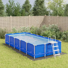 Zwembadgrondzeil van polyester geotextiel voor bescherming en duurzaamheid - 640 x 321 cm / 1 - Zwembadhoezen &