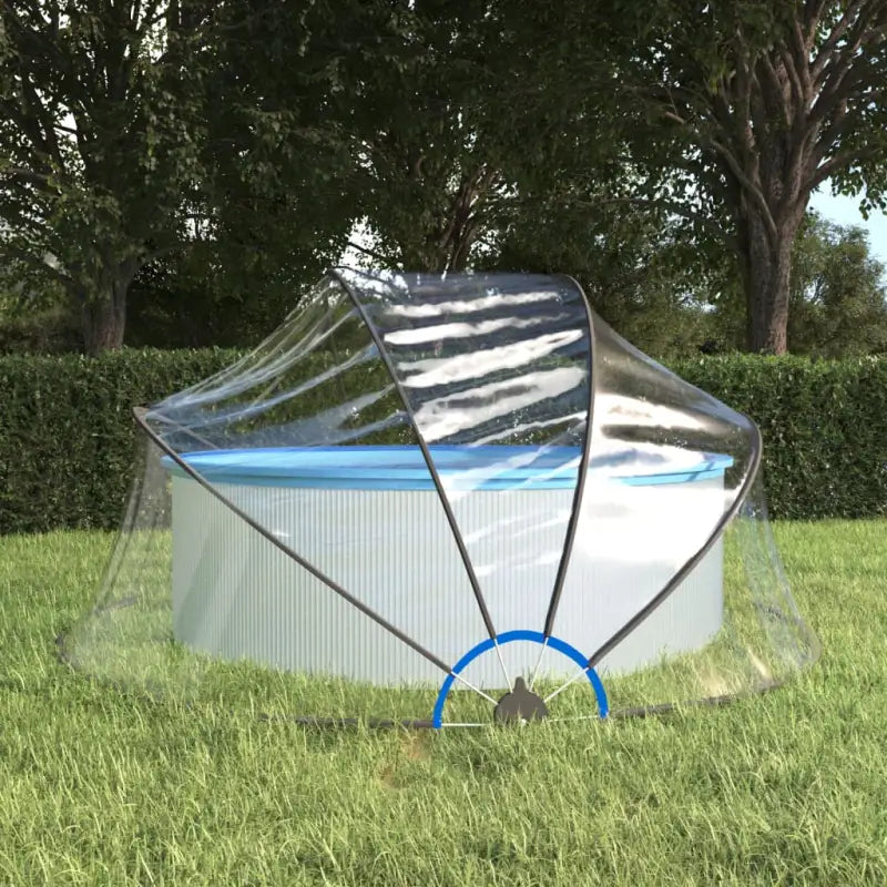 Zwembadkoepel voor Bescherming tegen Zon en Regen - 315 x 158 cm / 1 - Zwembadhoezen & grondzeilen