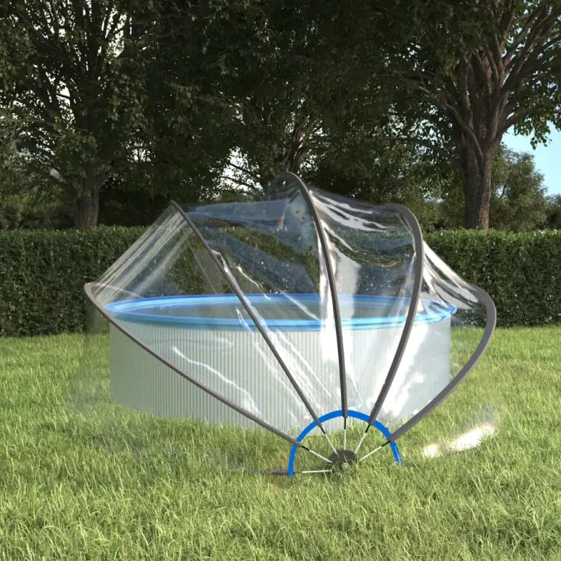 Zwembadkoepel voor Bescherming tegen Zon en Regen - 376 x 188 cm / 1 - Zwembadhoezen & grondzeilen
