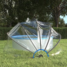 Zwembadkoepel voor Bescherming tegen Zon en Regen - 406 x 203 cm / 1 - Zwembadhoezen & grondzeilen