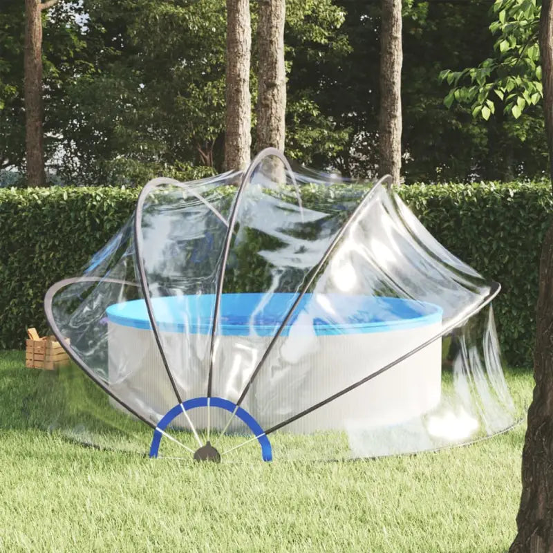 Zwembadkoepel voor Bescherming tegen Zon en Regen - 440 x 220 cm / 1 - Zwembadhoezen & grondzeilen