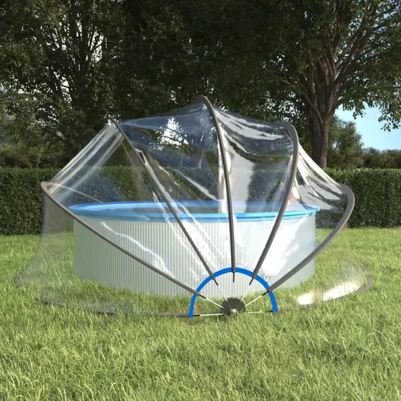 Zwembadkoepel voor Bescherming tegen Zon en Regen - 467 x 234 cm / 1 - Zwembadhoezen & grondzeilen