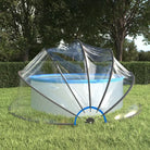 Zwembadkoepel voor Bescherming tegen Zon en Regen - 500 x 250 cm / 1 - Zwembadhoezen & grondzeilen