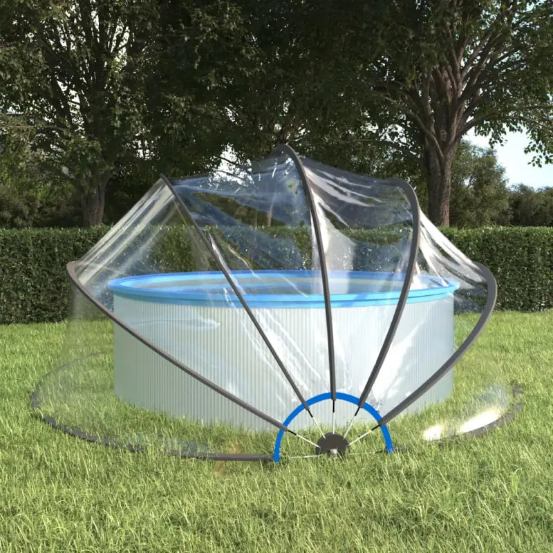Zwembadkoepel voor Bescherming tegen Zon en Regen - 500 x 250 cm / 1 - Zwembadhoezen & grondzeilen
