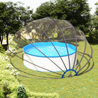 Zwembadkoepel voor Bescherming tegen Zon en Regen - 559 x 275 cm / 1 - Zwembadhoezen & grondzeilen